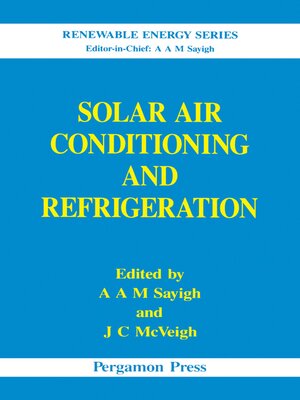 cover image of Solar Air Conditioning and Refrigeration